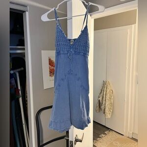 Women’s Blue mid thigh dress